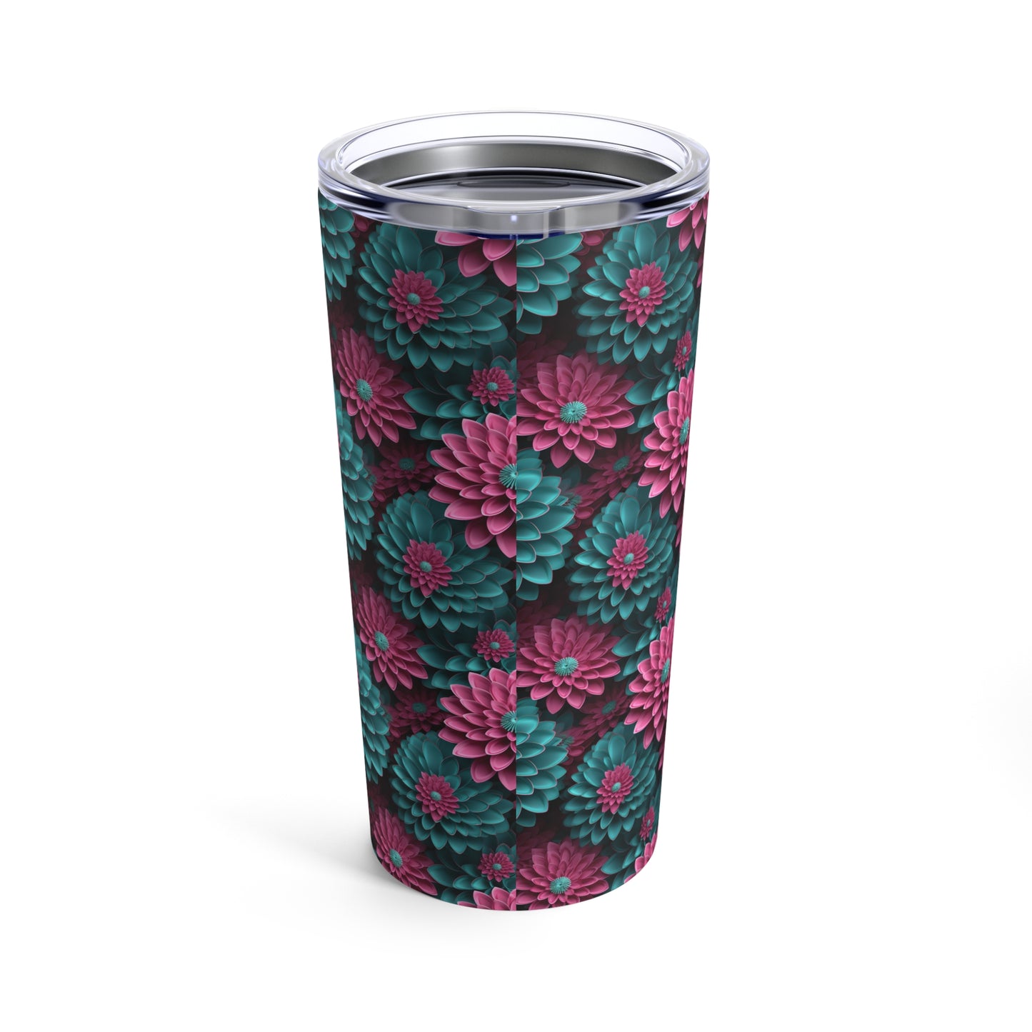 Flowers and Butterfly tumbler 20oz