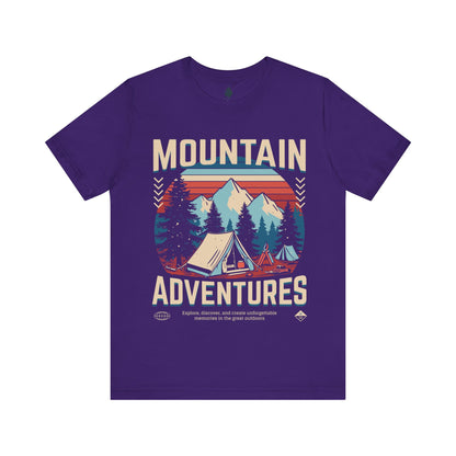 Mountain adventure Unisex Jersey Short Sleeve Tee|Gift for Dad|Gift for father|Gfit for Grandpa|Gift for Husband