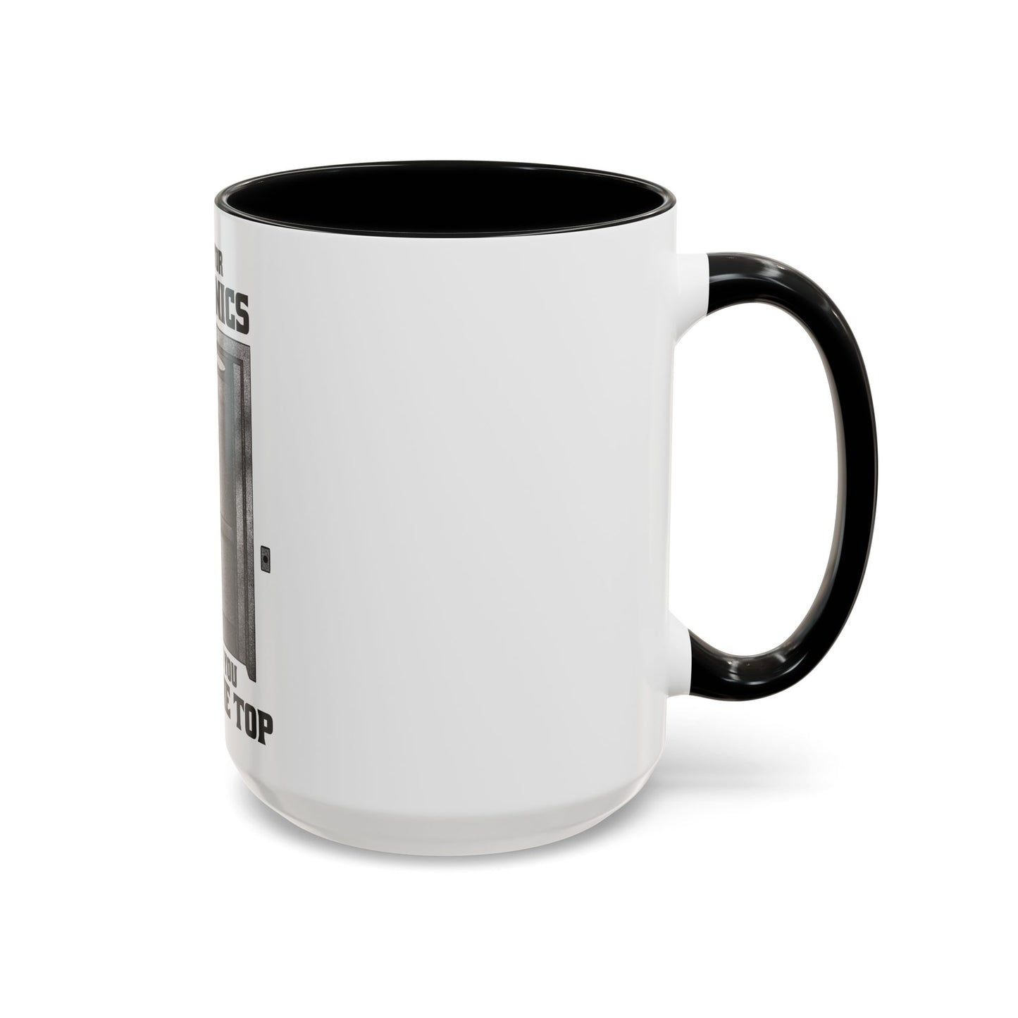 Elevator Mechanic Accent Coffee Mug