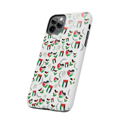 Phone Case, Palestine Flag Design, Protective Case, Cover, Strong, Durable, Custom Shell