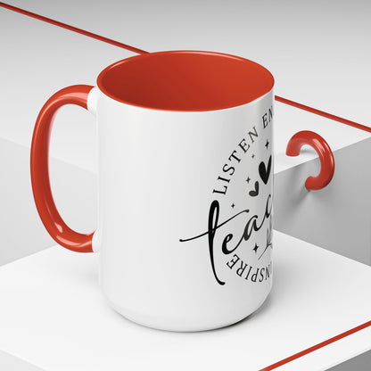 Coffee Mug, Gift for Teachers, Teacher Appreciation Gift, Teacher Quote Mug, School Teacher Gift, Teacher Gift Idea