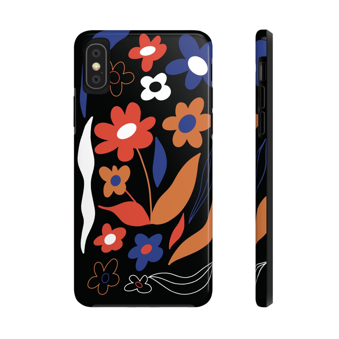 Phone Case, Floral Design, Protective Case, Cover, Strong, Durable, Custom Shell