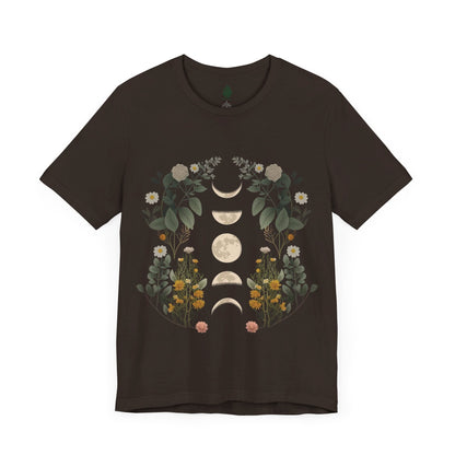 Moon phases Unisex Jersey Short Sleeve Tee|Gift for Dad|Gift for father|Gfit for Grandpa|Gift for Husband