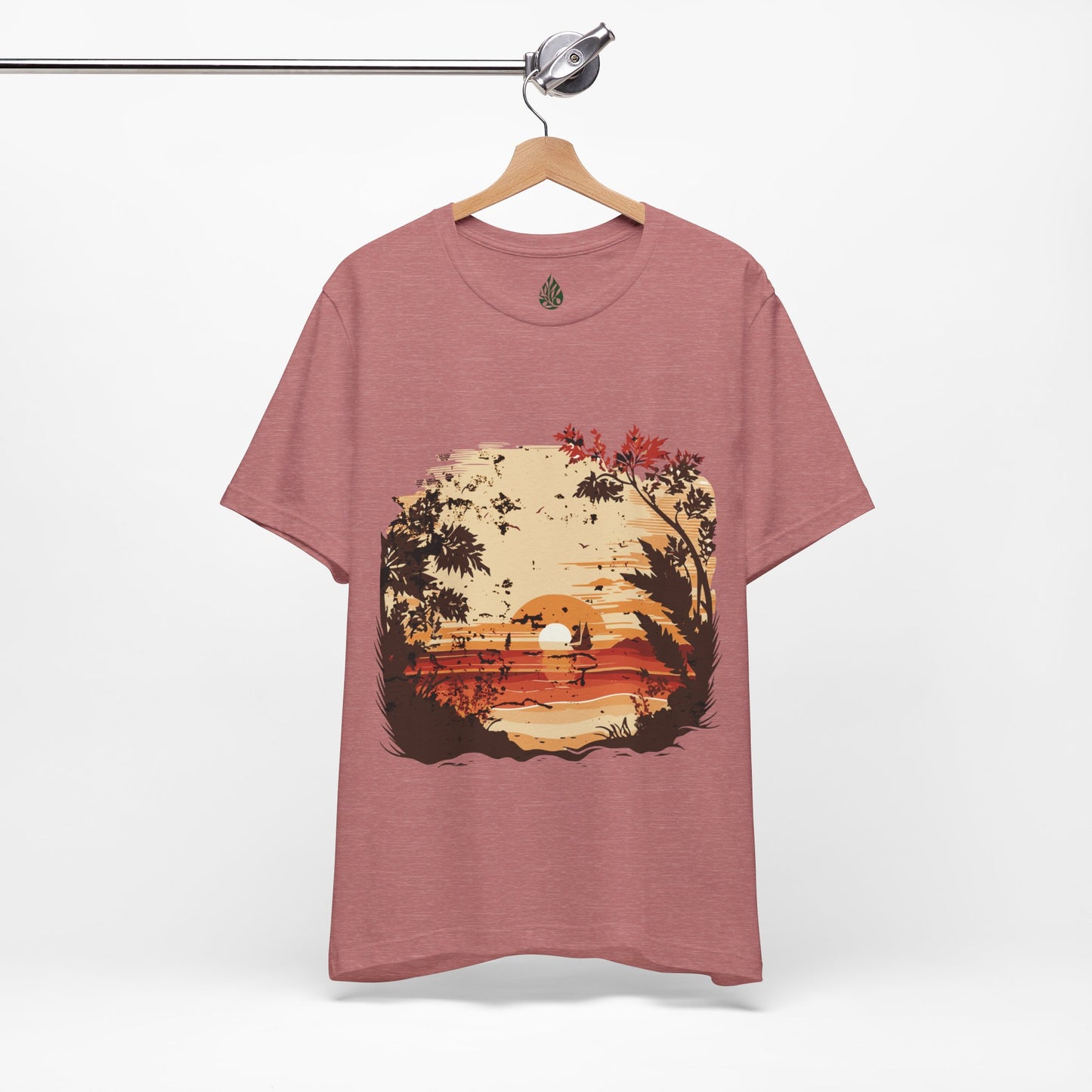 Sunset Unisex Jersey Short Sleeve Tee|Gift|Gift for lover|Gift for Mom|Gift for Girlfriend|Gift for Wife|