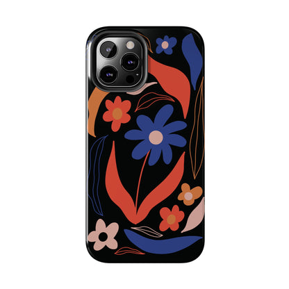 Phone Case, Floral Design, Protective Case, Cover, Strong, Durable, Custom Shell