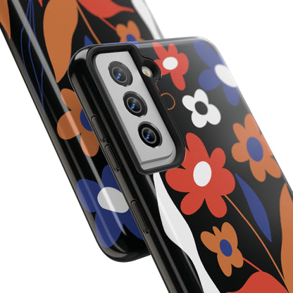Phone Case, Floral Design, Protective Case, Cover, Strong, Durable, Custom Shell