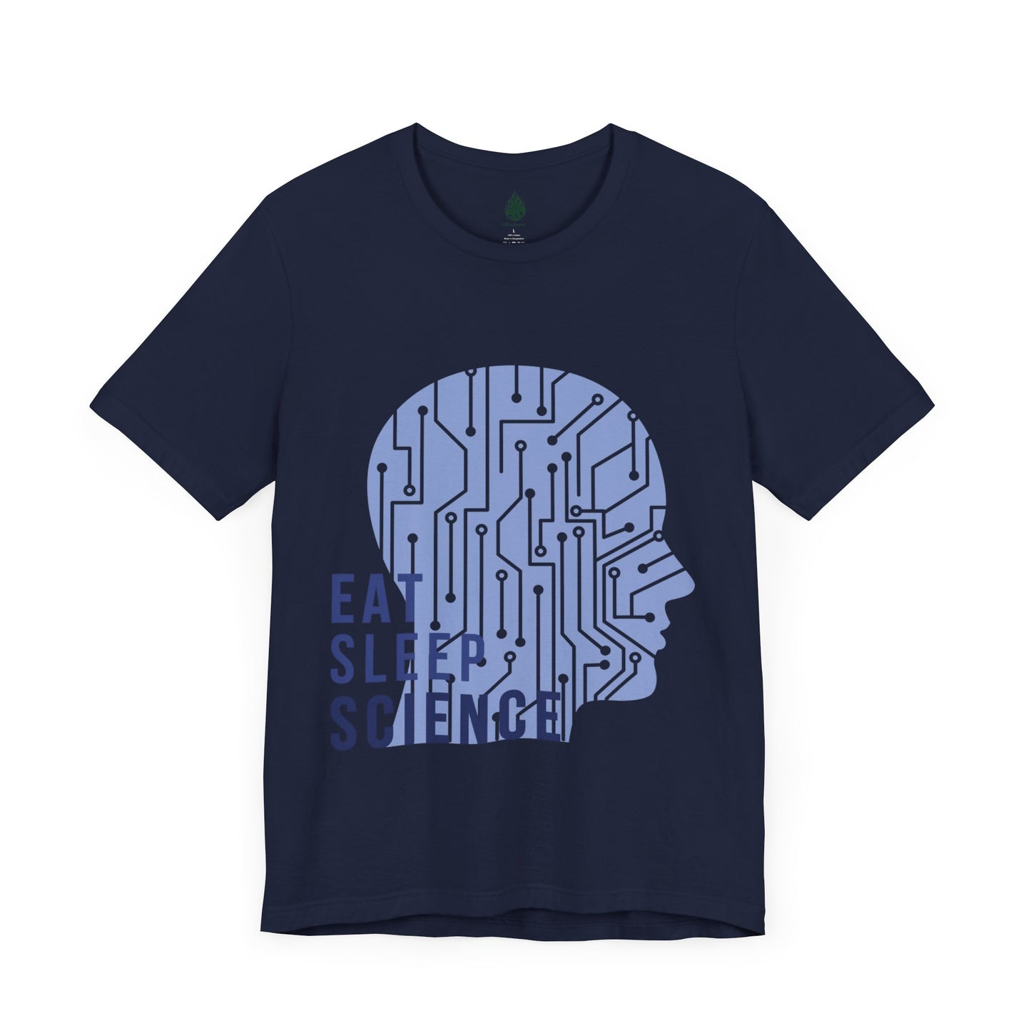 Science Lover Unisex Tee, Eat Sleep Science Shirt, STEM Enthusiast T-Shirt, Science Teacher Gift, Laboratory Researcher Top