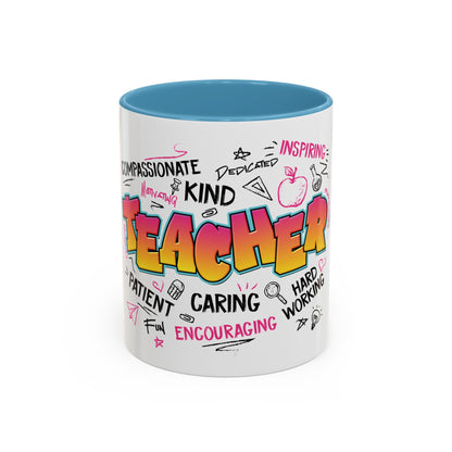 Teacher Coffee Mug, Gift for Teachers, Teacher Appreciation Gift, Teacher Quote Mug, School Teacher Gift, Teacher Gift Idea
