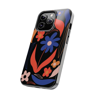 Phone Case, Floral Design, Protective Case, Cover, Strong, Durable, Custom Shell