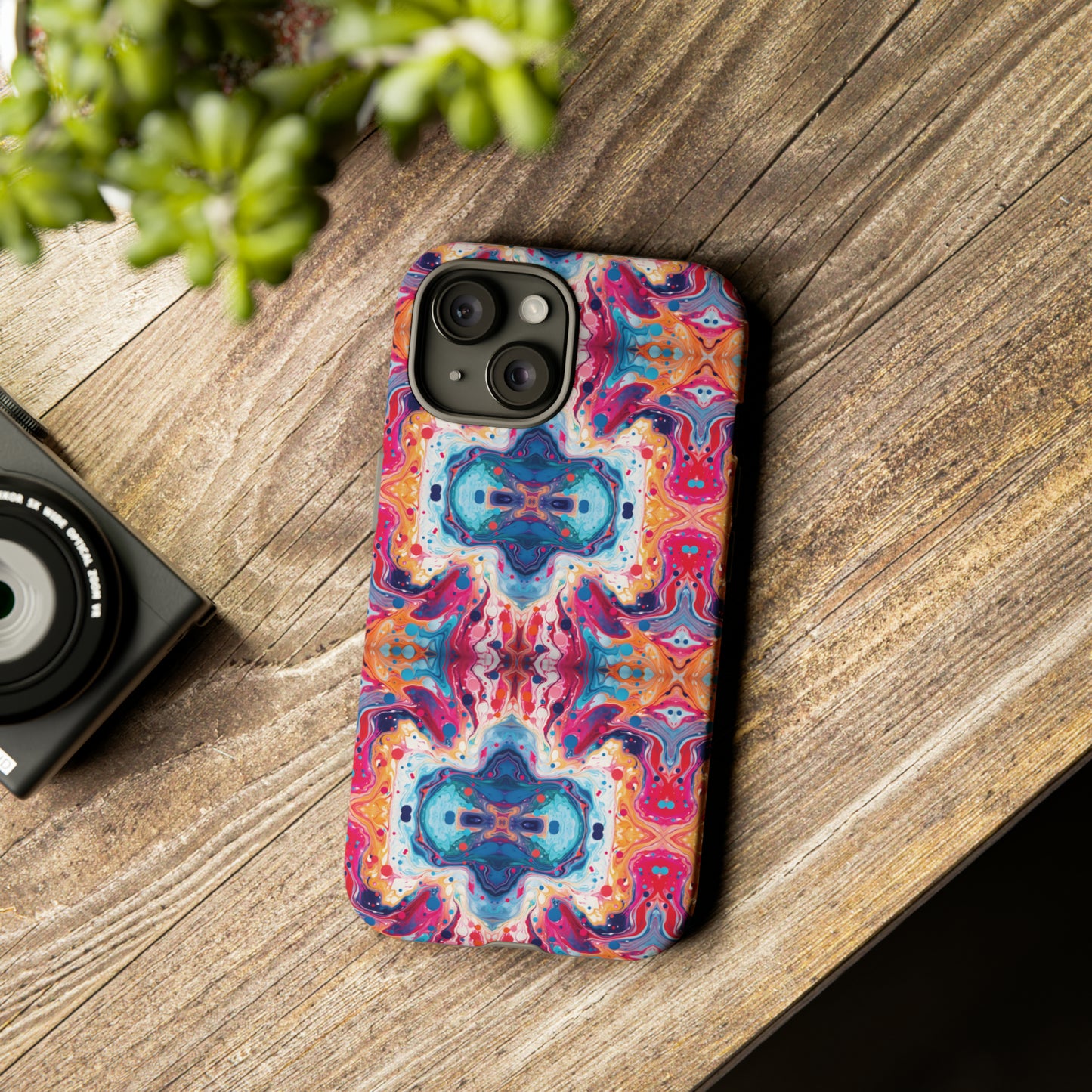 Colorful Paint Splatter Phone Tough Cases