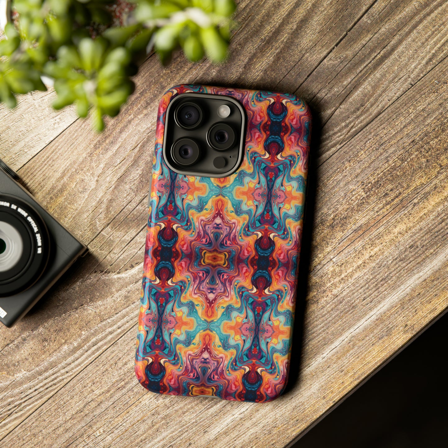 Colorful Paint Splatter Phone Tough Cases