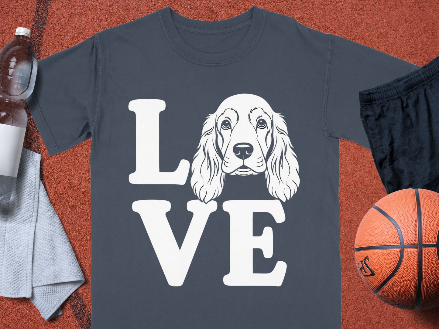Love Dog Graphic Shirt for Casual or Sportswear