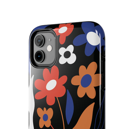 Phone Case, Floral Design, Protective Case, Cover, Strong, Durable, Custom Shell