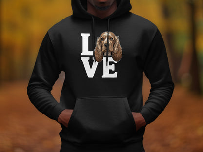Love Dog Hoodie for Pet Lovers Casual Wear