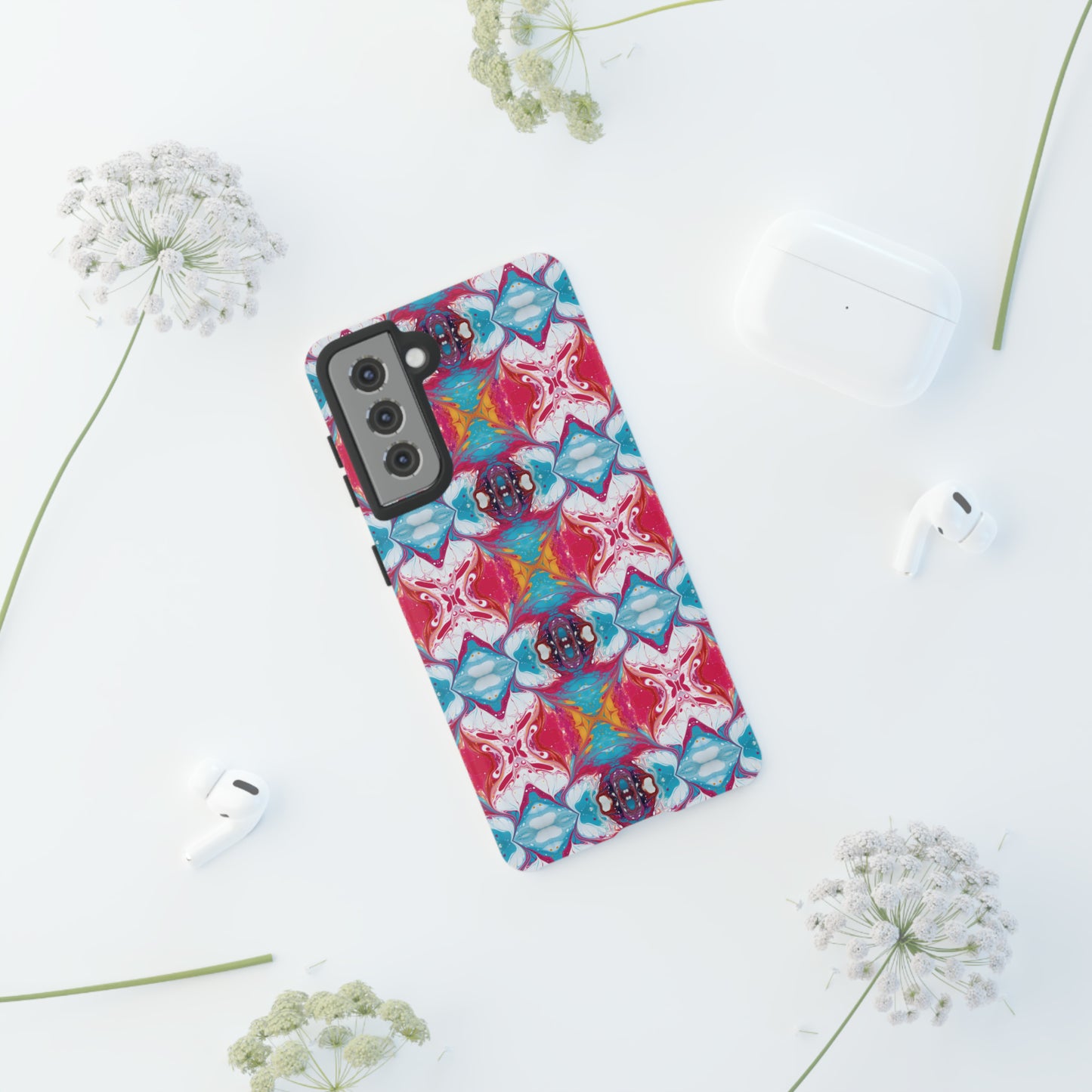 Colorful Paint Splatter Phone Tough Cases