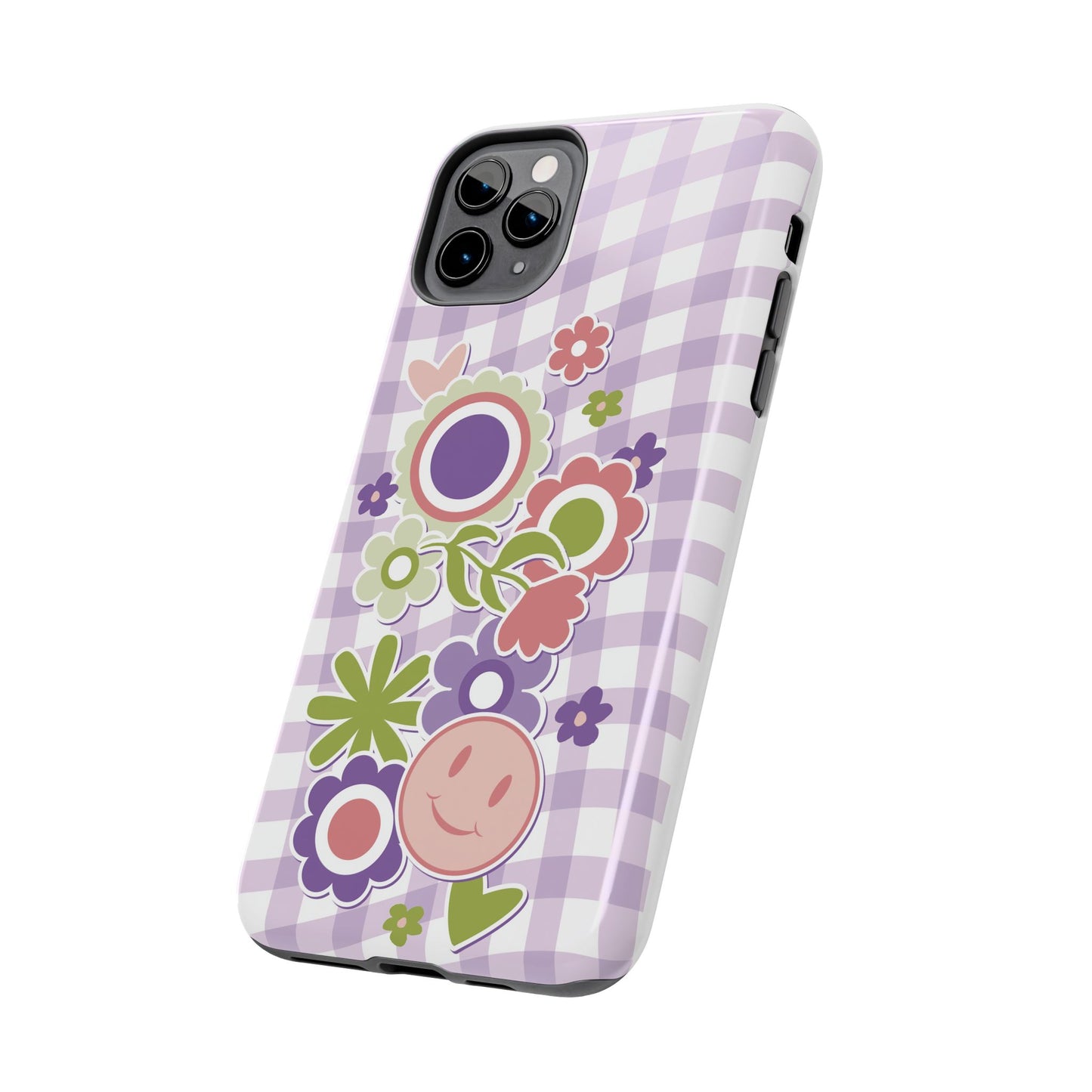 Phone Case, Floral Design, Protective Case, Cover, Strong, Durable, Custom Shell