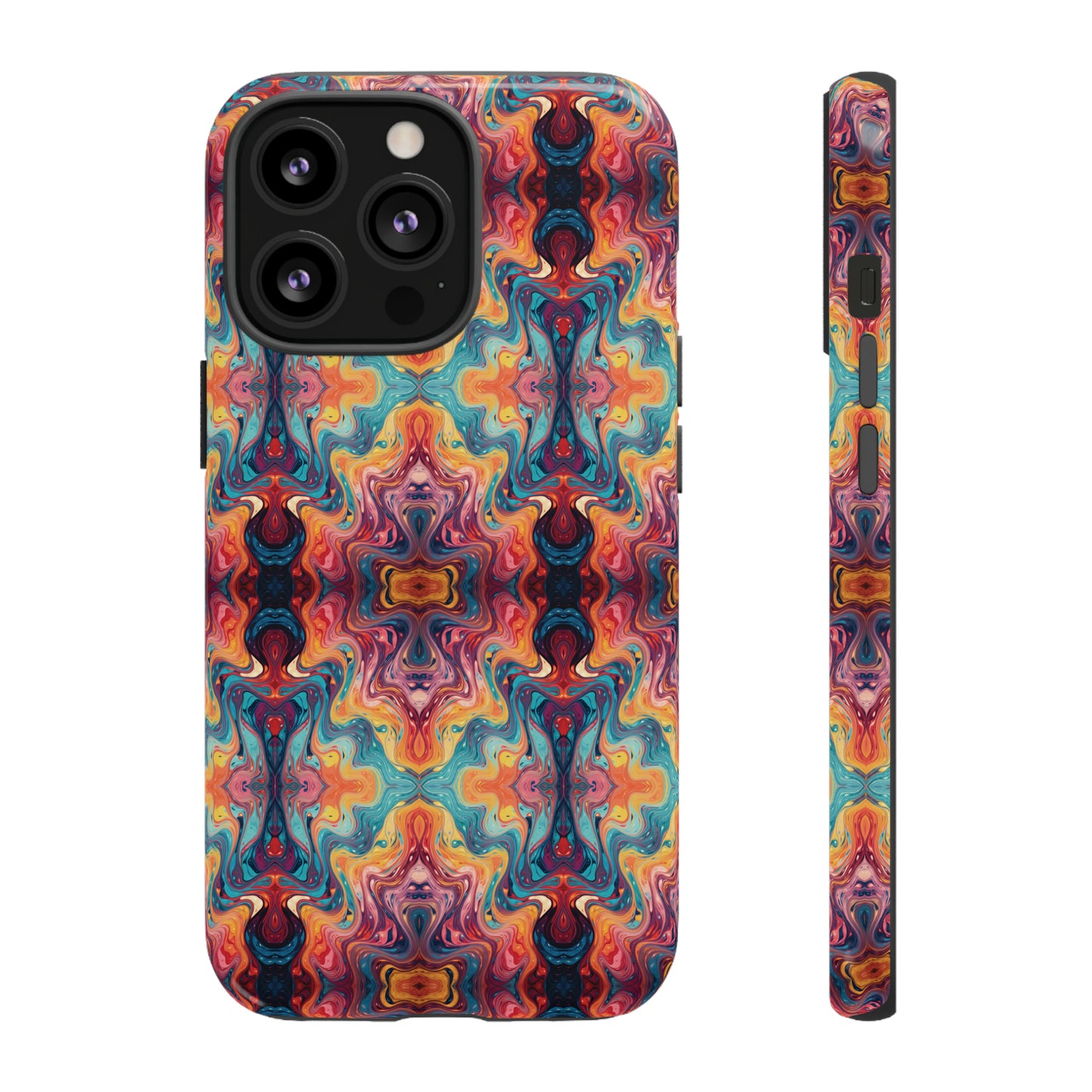 Colorful Paint Splatter Phone Tough Cases