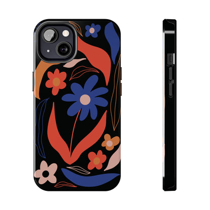 Phone Case, Floral Design, Protective Case, Cover, Strong, Durable, Custom Shell