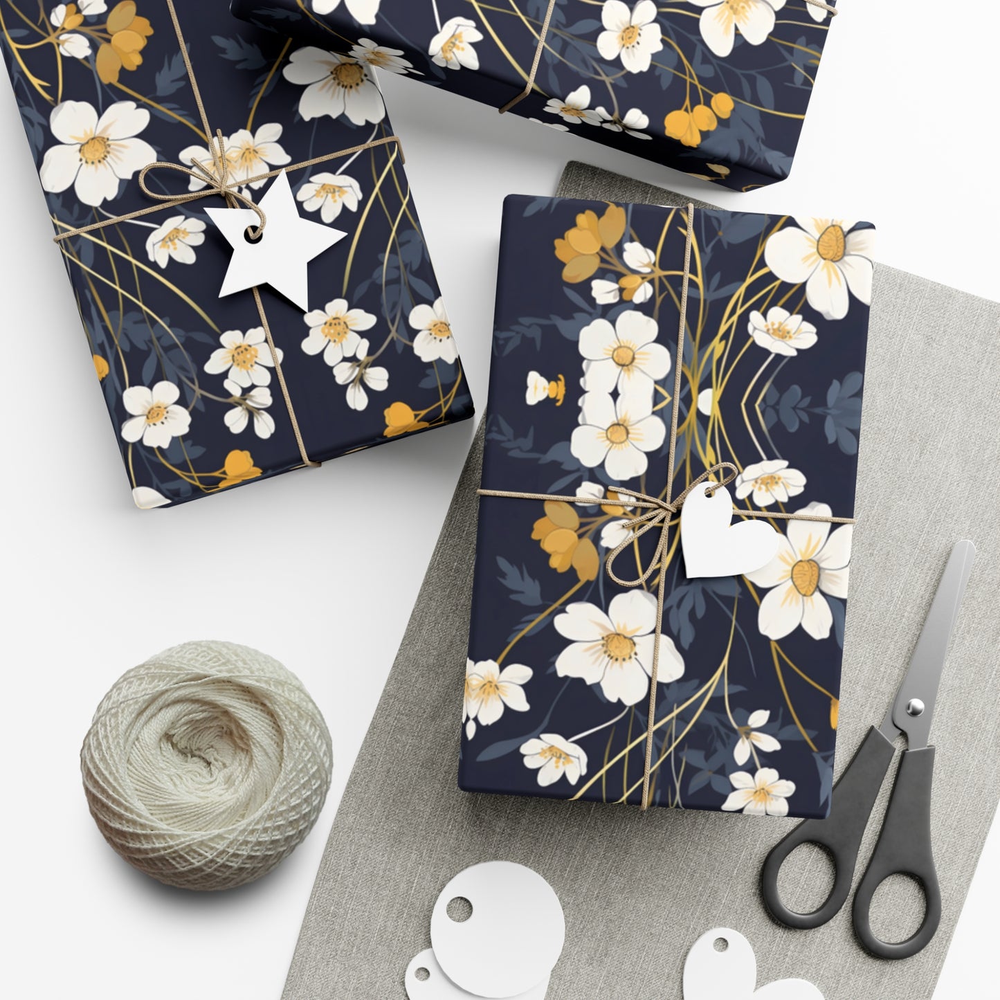 Flowers pattern Gift Wrap Papers