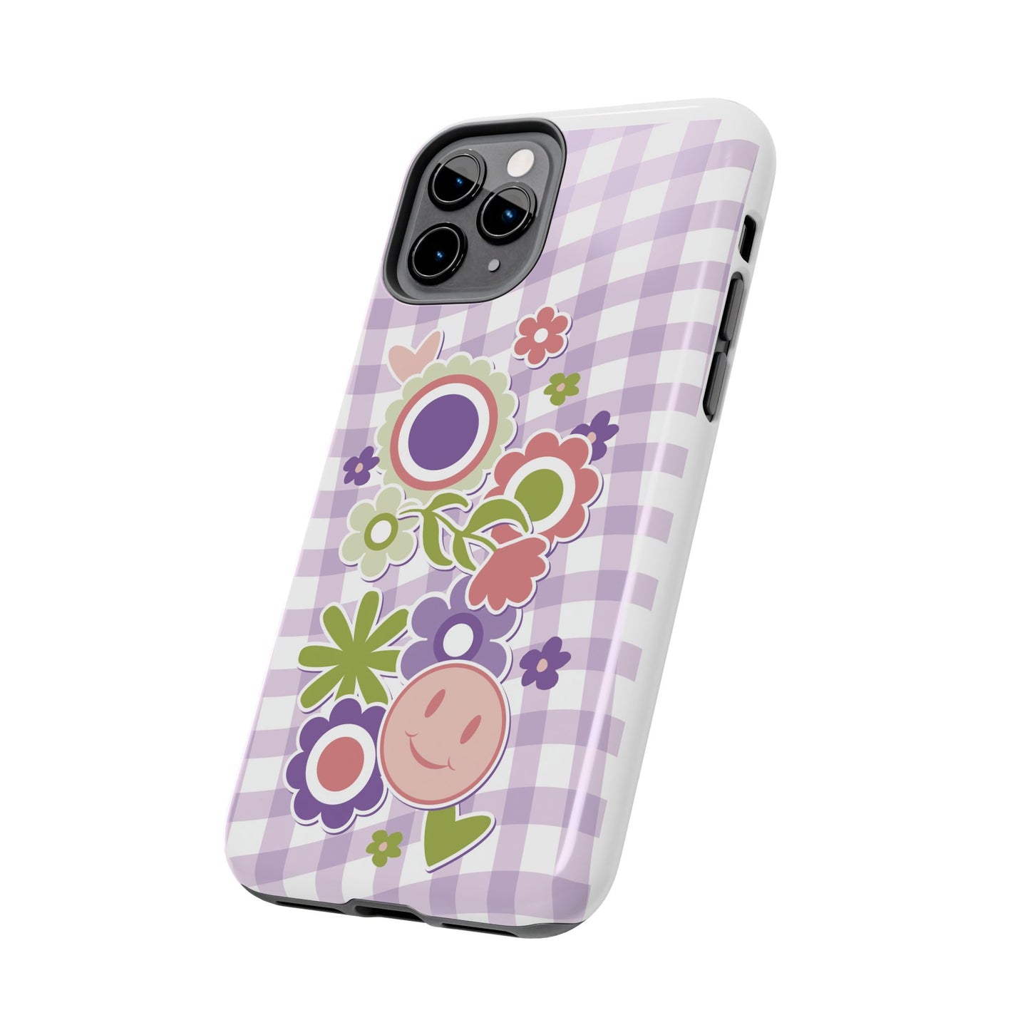 Phone Case, Floral Design, Protective Case, Cover, Strong, Durable, Custom Shell