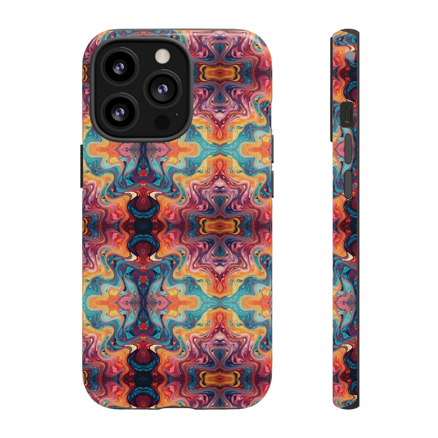 Colorful Paint Splatter Phone Tough Cases