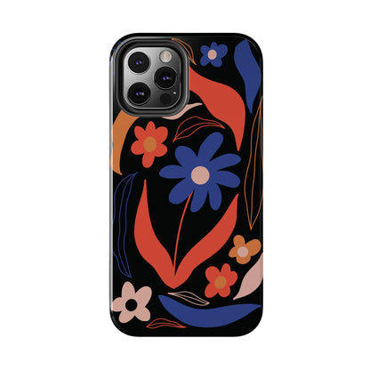 Phone Case, Floral Design, Protective Case, Cover, Strong, Durable, Custom Shell