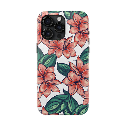 Phone Case, Floral Design, Protective Case, Cover, Strong, Durable, Custom Shell