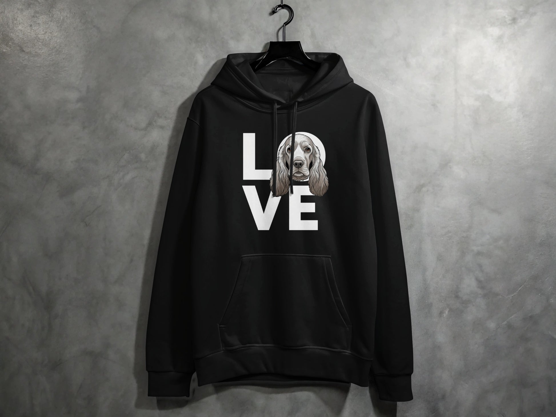 Dog Lover Graphic Hoodie with Cute Pet Design
