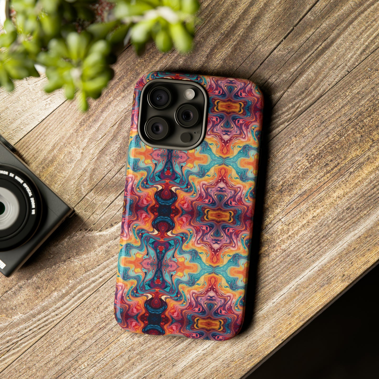 Colorful Paint Splatter Phone Tough Cases