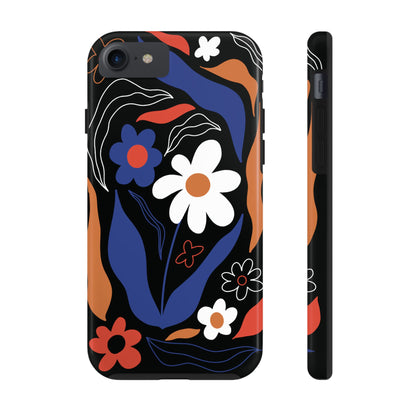 Phone Case, Floral Design, Protective Case, Cover, Strong, Durable, Custom Shell