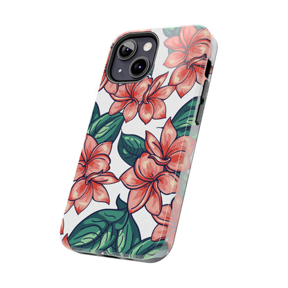 Phone Case, Floral Design, Protective Case, Cover, Strong, Durable, Custom Shell