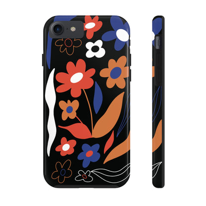 Phone Case, Floral Design, Protective Case, Cover, Strong, Durable, Custom Shell