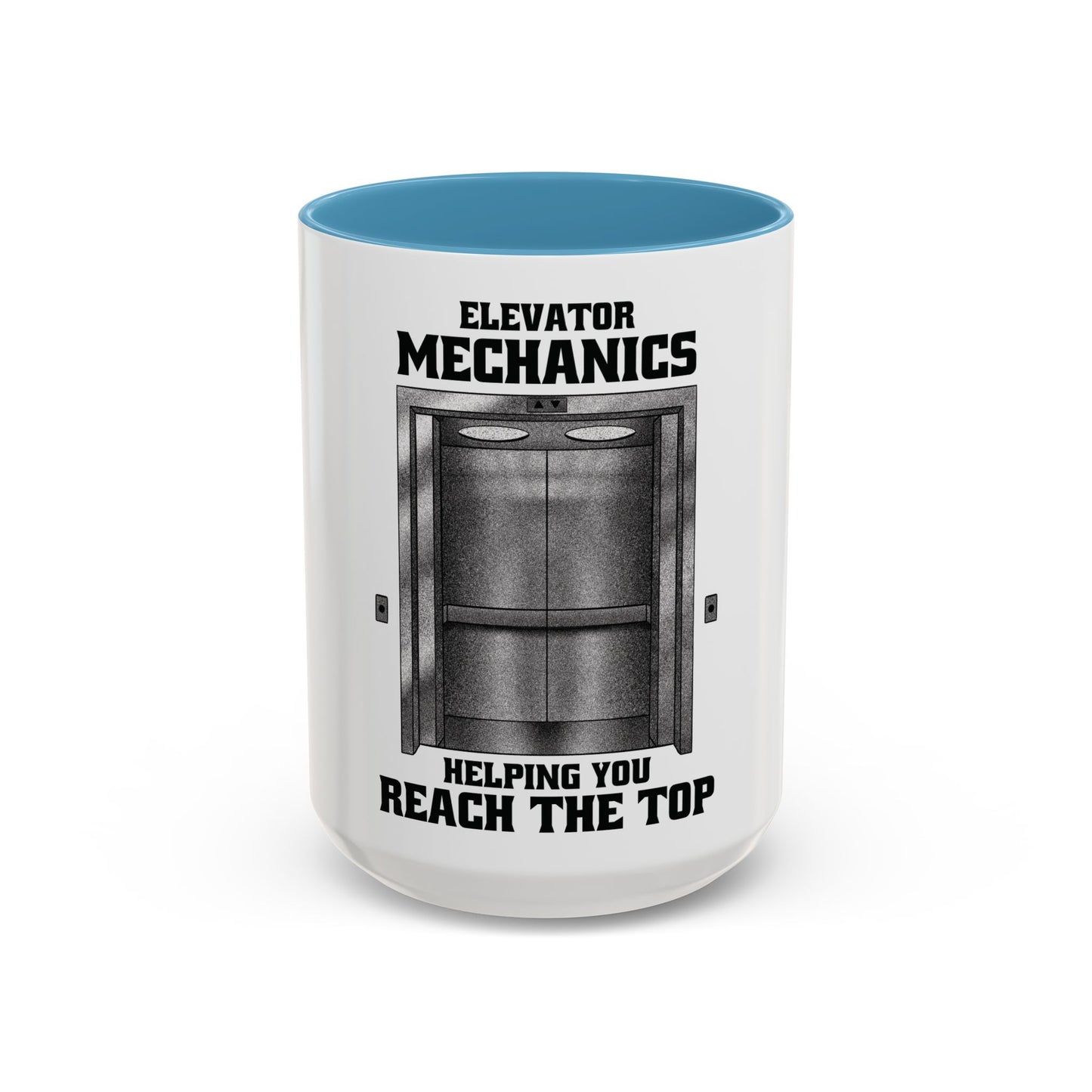 Elevator Mechanic Accent Coffee Mug