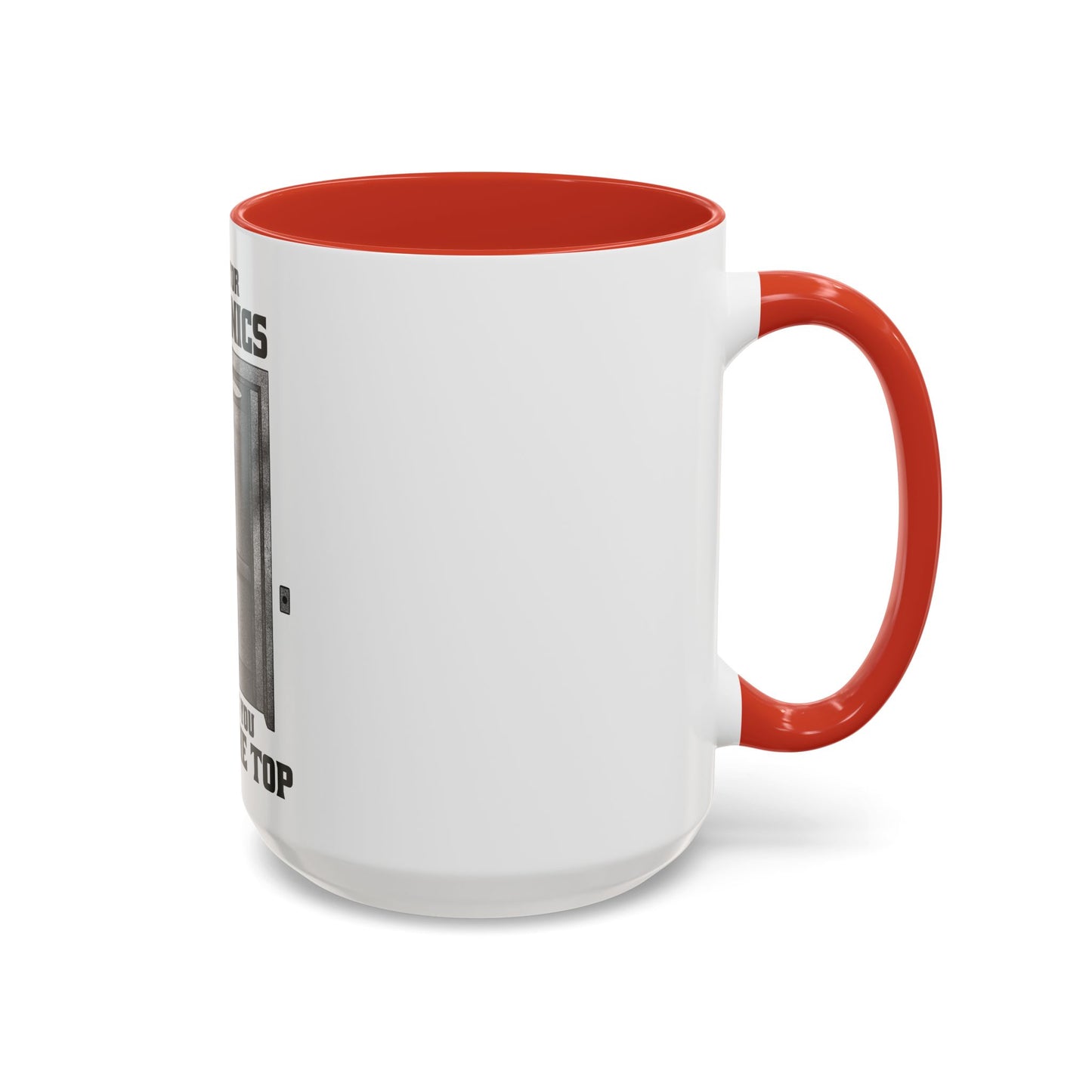 Elevator Mechanic Accent Coffee Mug