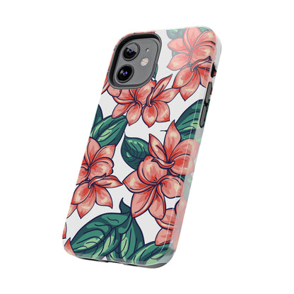 Phone Case, Floral Design, Protective Case, Cover, Strong, Durable, Custom Shell