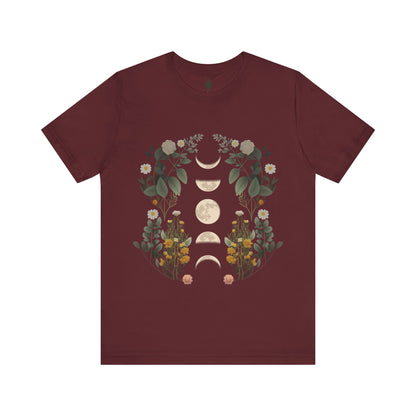 Moon phases Unisex Jersey Short Sleeve Tee|Gift for Dad|Gift for father|Gfit for Grandpa|Gift for Husband