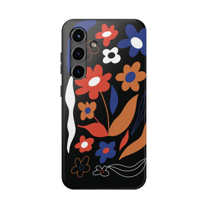 Phone Case, Floral Design, Protective Case, Cover, Strong, Durable, Custom Shell
