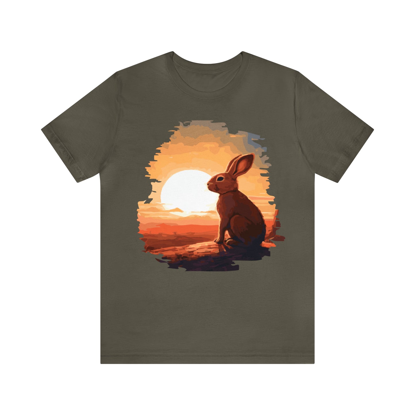 Rabbit Jersey Short Sleeve Tee Unisex