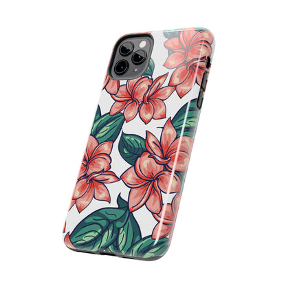 Phone Case, Floral Design, Protective Case, Cover, Strong, Durable, Custom Shell