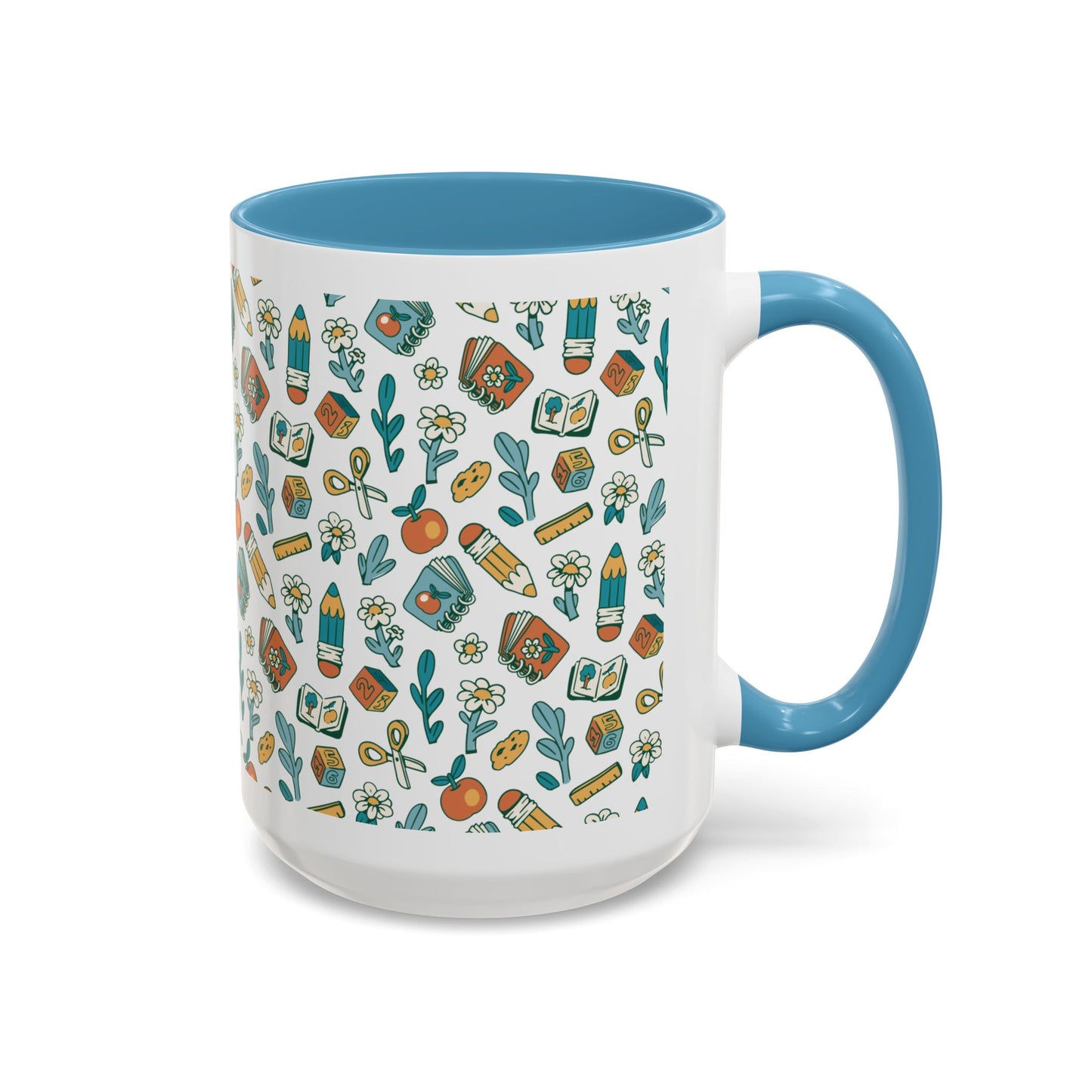 Back to school Accent Coffee Mug (11, 15oz)