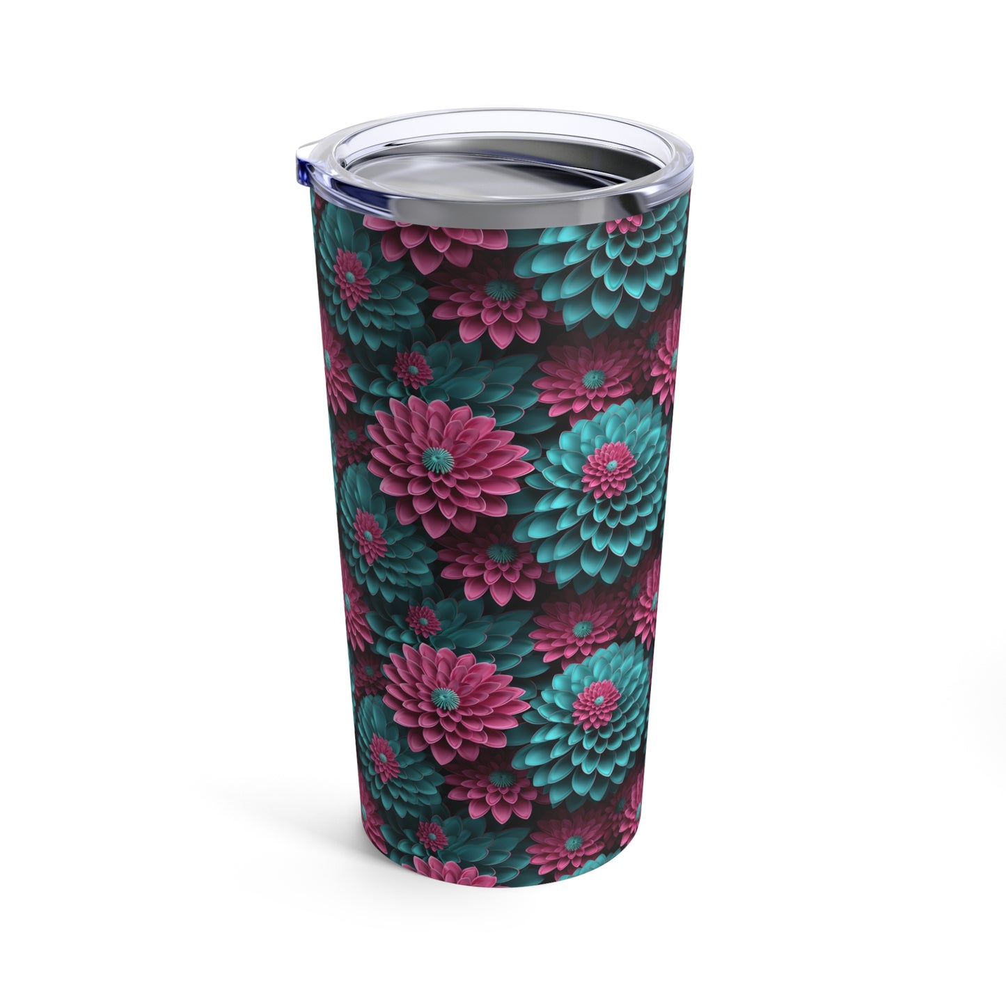 Flowers and Butterfly tumbler 20oz