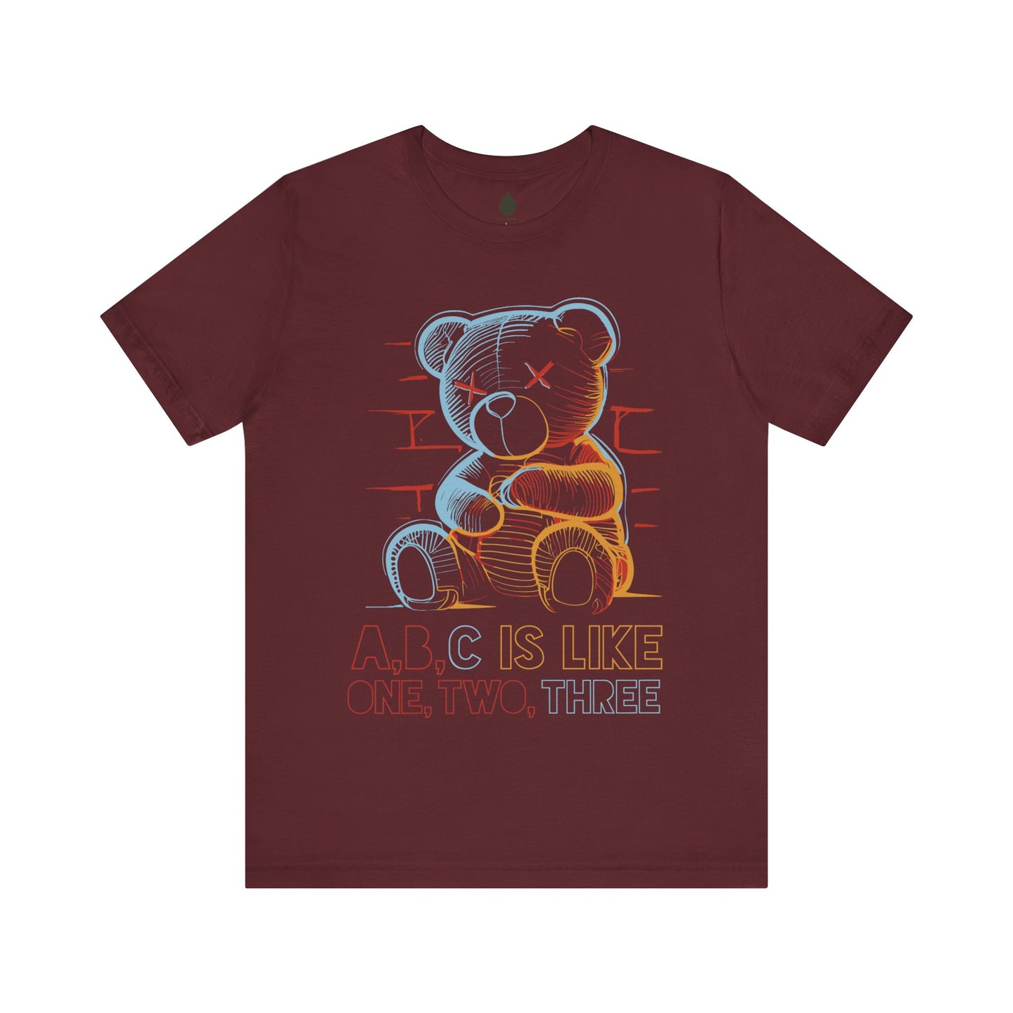 Teddy Bear Unisex Jersey Short Sleeve Tee