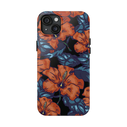 Phone Case, Floral Design, Protective Case, Cover, Strong, Durable, Custom Shell