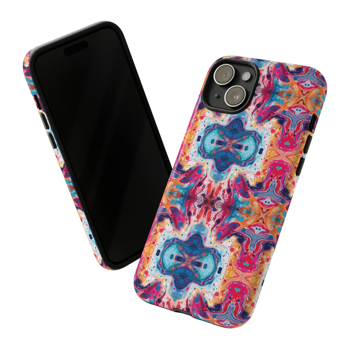 Colorful Paint Splatter Phone Tough Cases