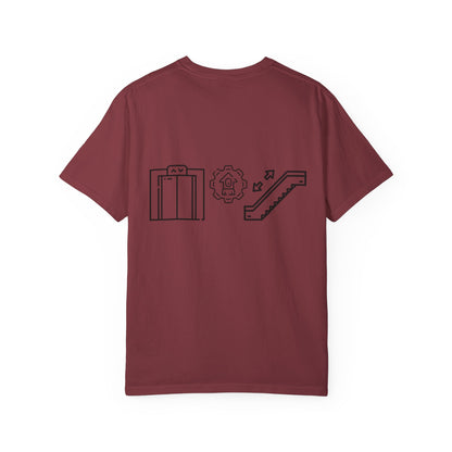 Elavator and escalator T-Shirts|Gift for Dad|Gift for Husband|Gift for Boyfriend|Promotional Giveaway|Christmas Gift