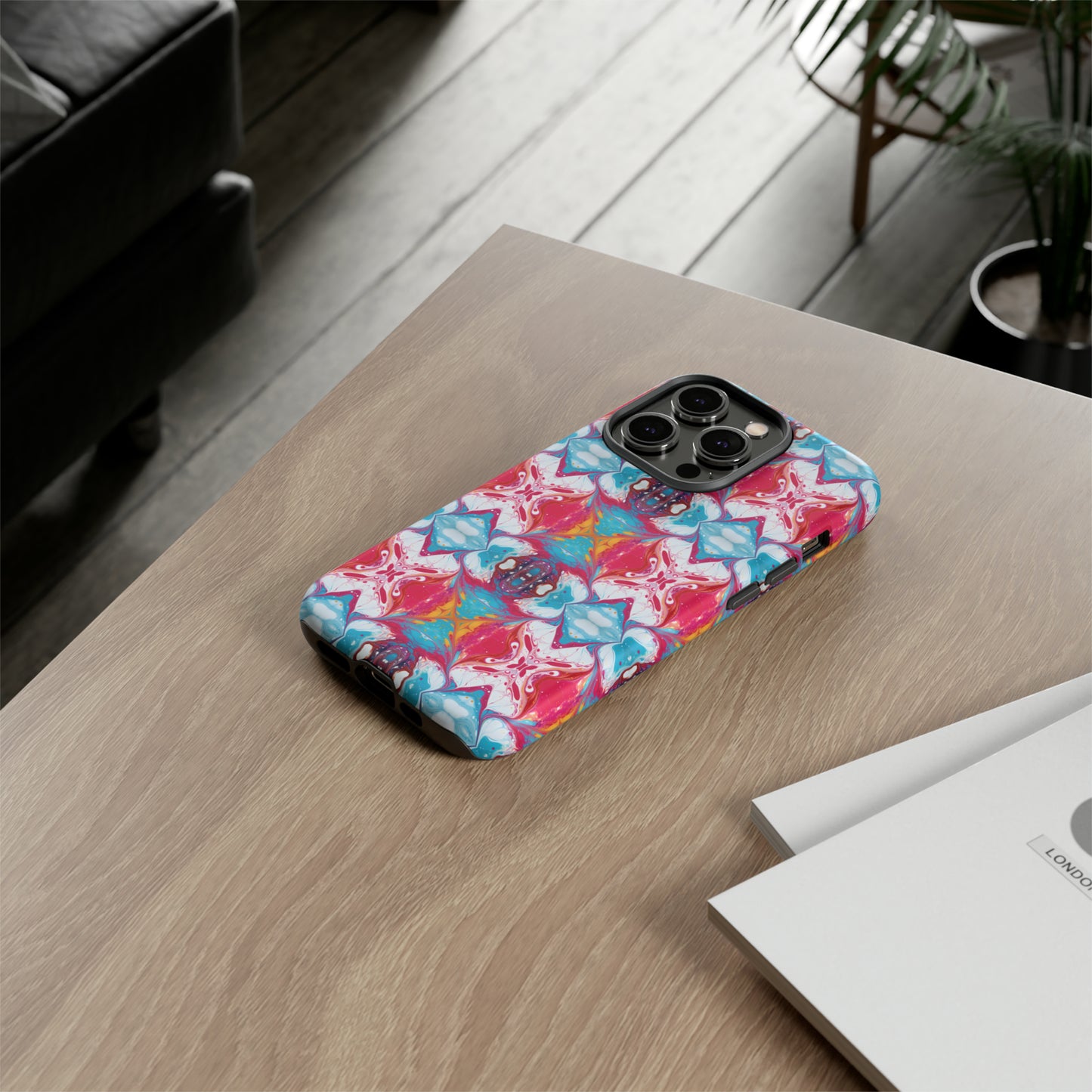 Colorful Paint Splatter Phone Tough Cases