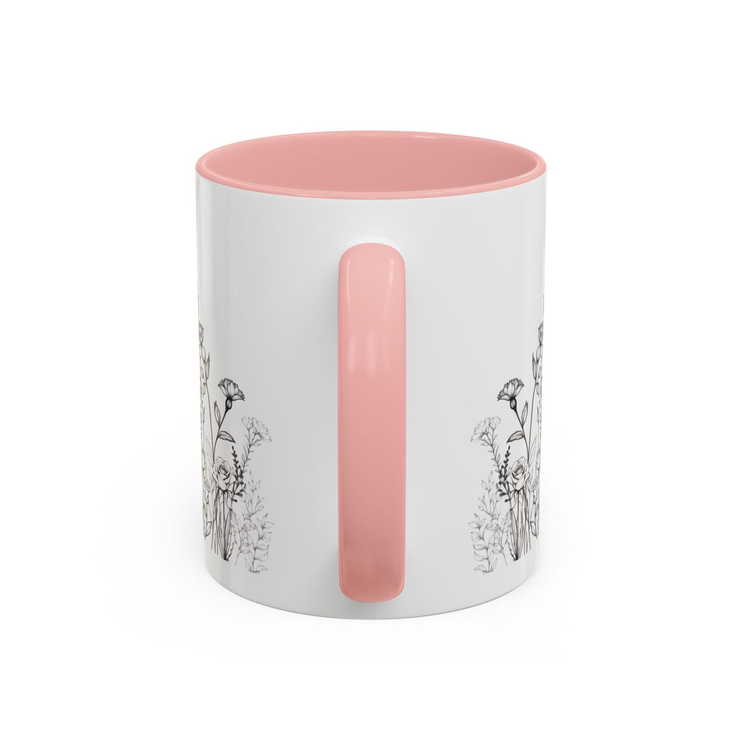 flowers Accent Coffee Mug (11, 15oz)