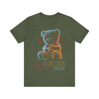 Teddy Bear Unisex Jersey Short Sleeve Tee