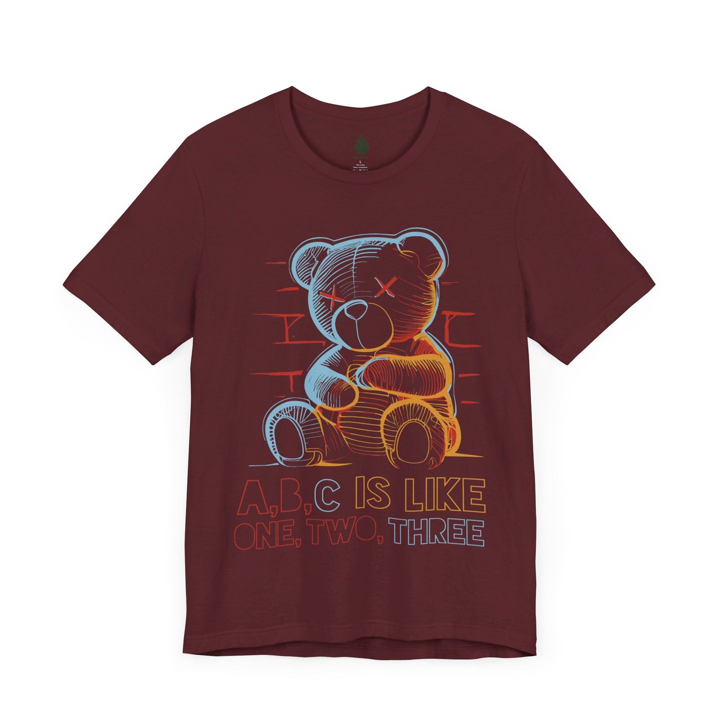 Teddy Bear Unisex Jersey Short Sleeve Tee