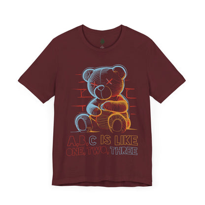 Teddy Bear Unisex Jersey Short Sleeve Tee